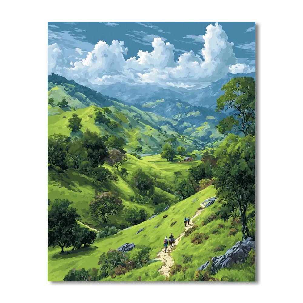 Heartfelt Hike Paint By Numbers