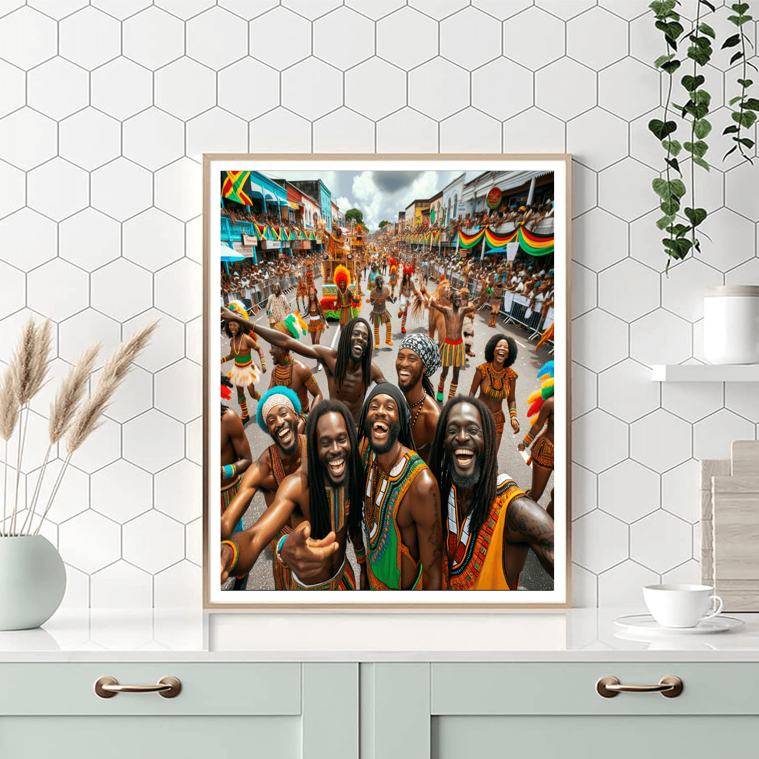 Jamaica Independence Festival - Jamaica Painting Number Kit