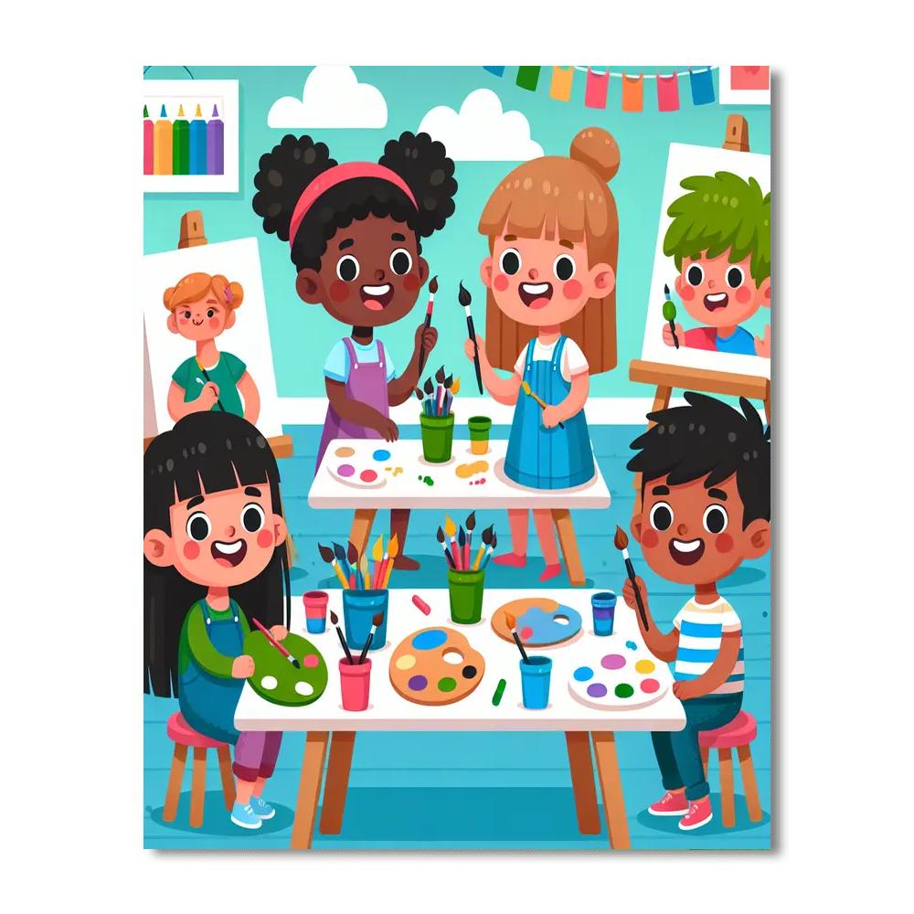 Creative Art Adventure Numbered Painting Kits