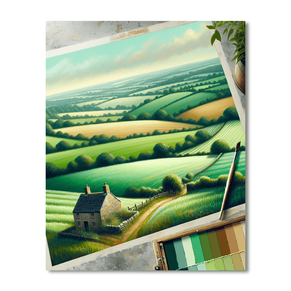 Country Comfort Paint By Numbers Art