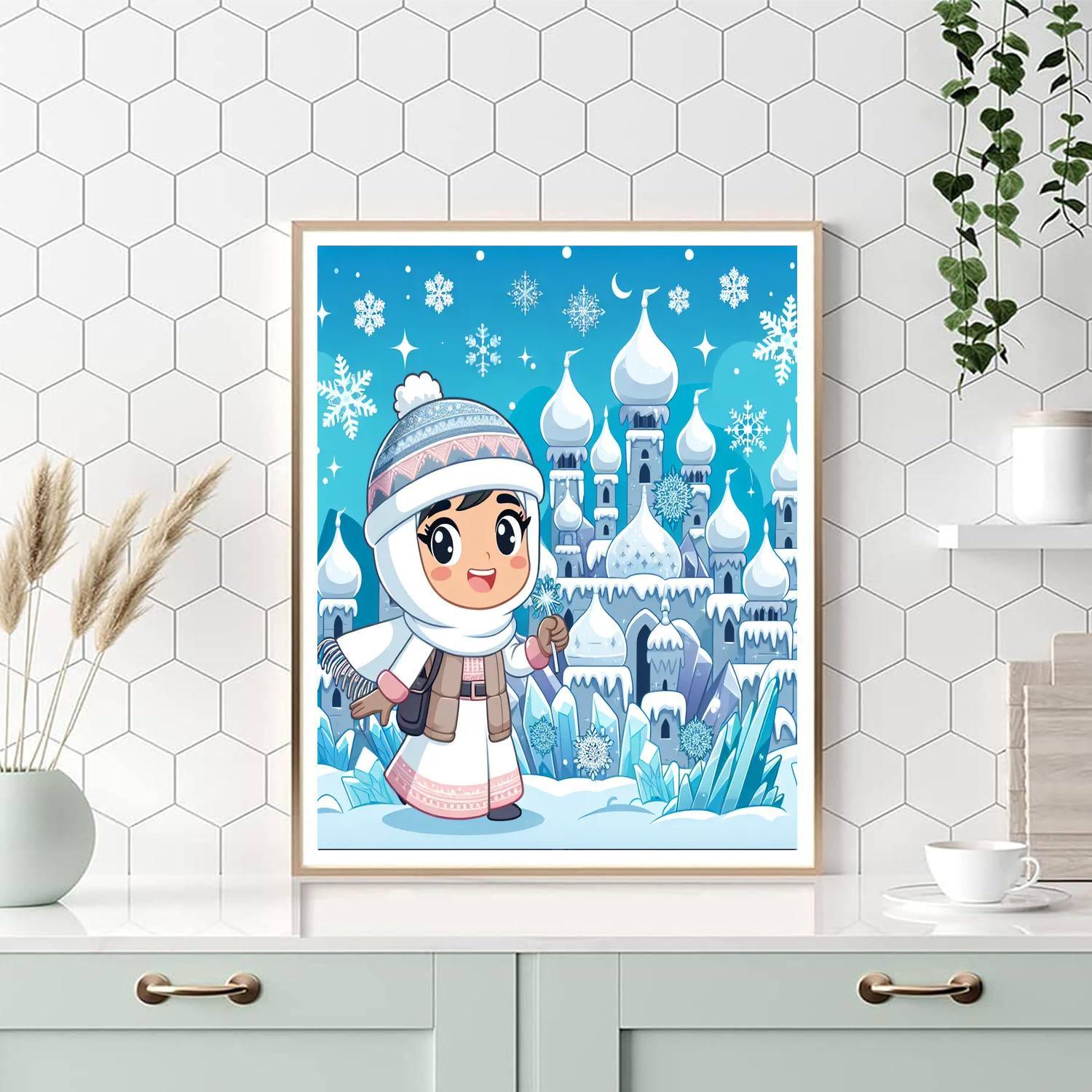 Ice Castle Quest Paint By Numbers Kits