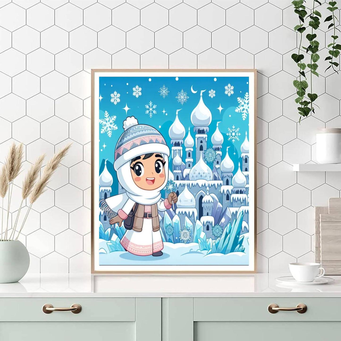 Ice Castle Quest Paint By Numbers Kits