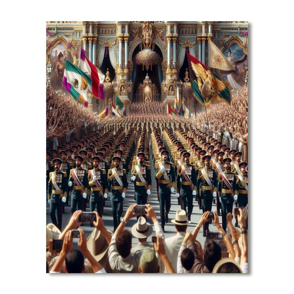 Queen’s Birthday Parade Paint By Numbers Art