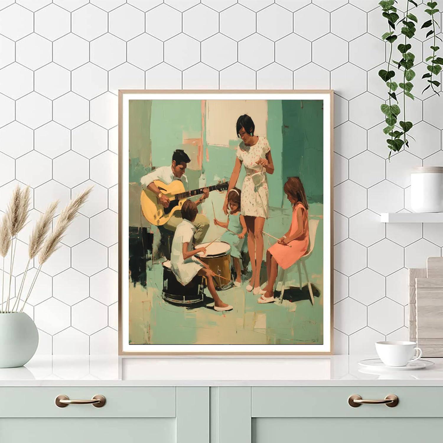 Harmony At The Heart Number Painting