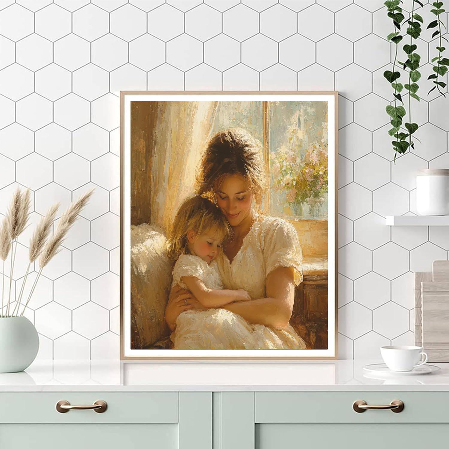 Mother’s Quiet Corner Painting Number Kit