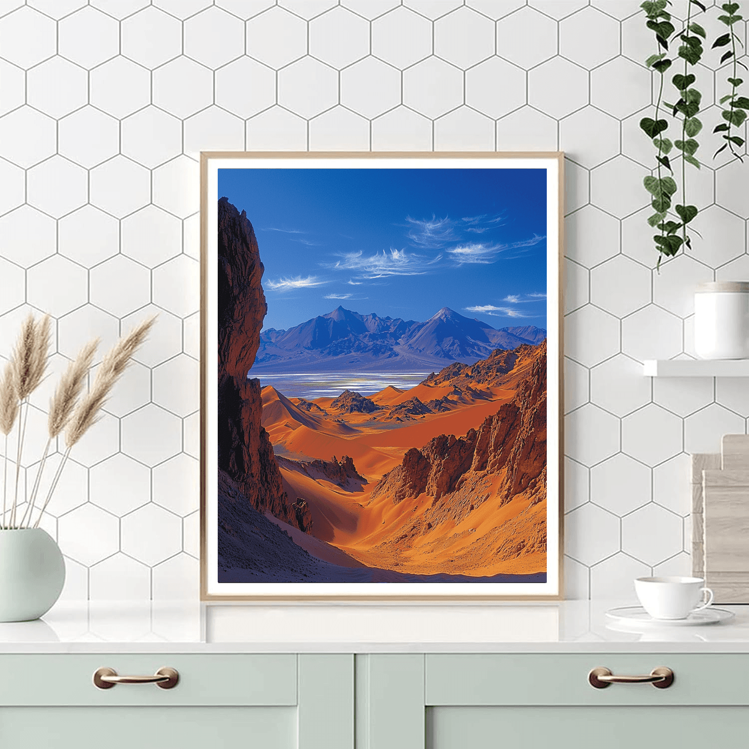 The Atacama Desert Painting Number Kit
