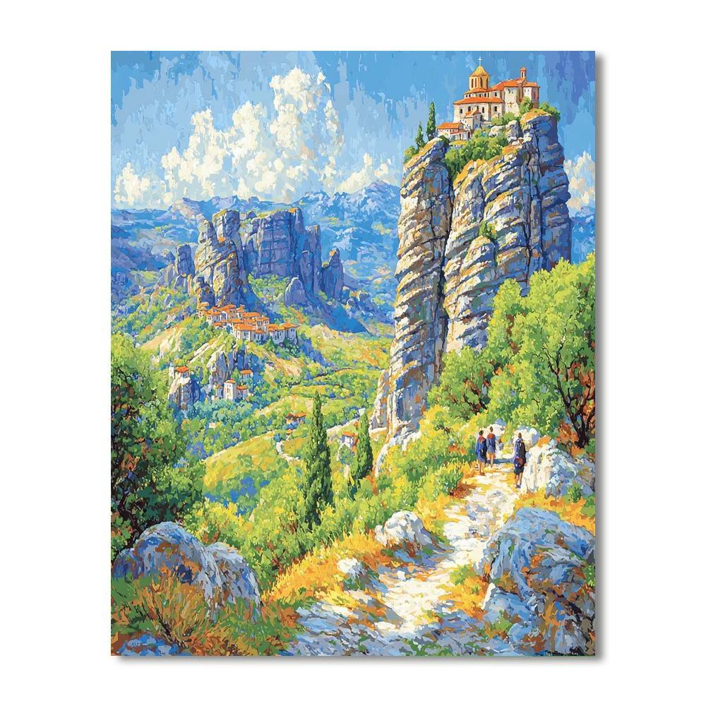Meteora - Greece Paint By Number
