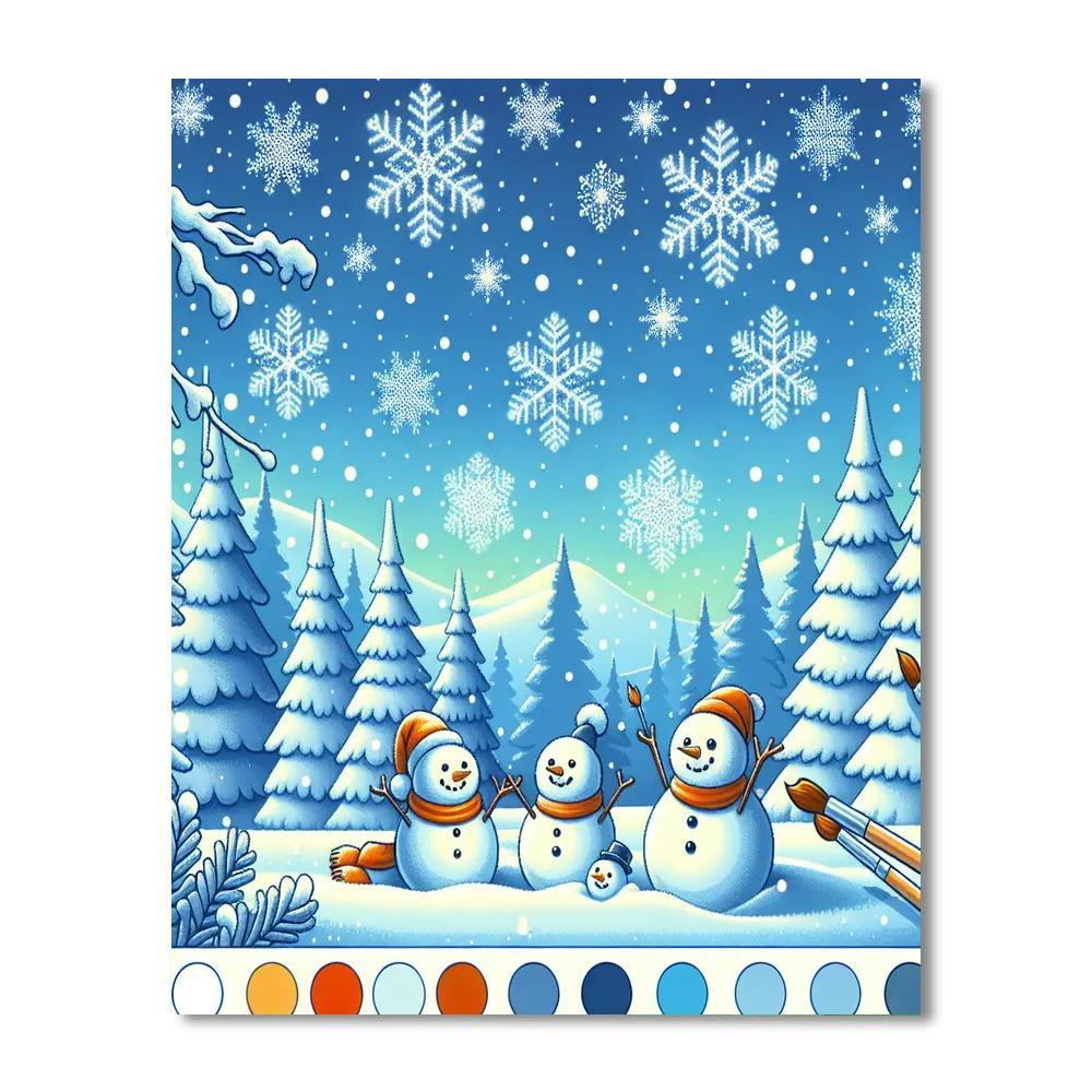 Winter Magic Expedition Paint By Number