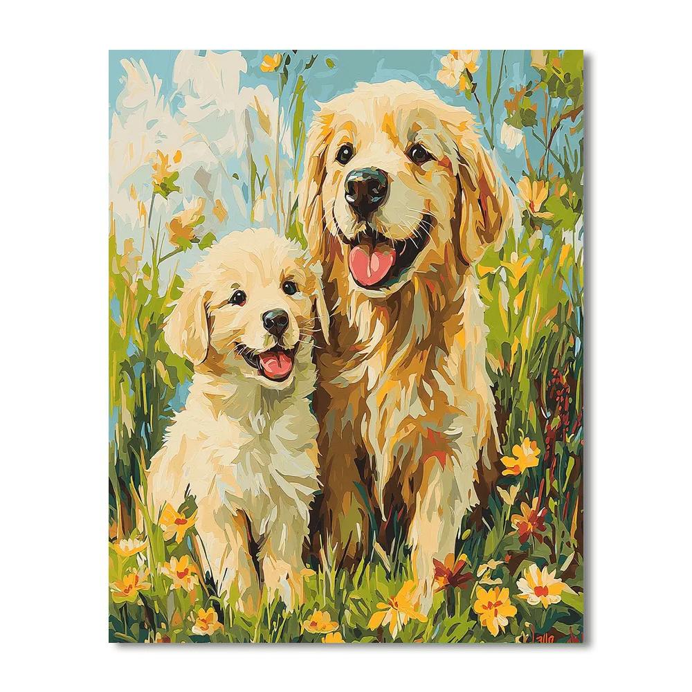 A Mother’s Guidance Numbered Painting Kits