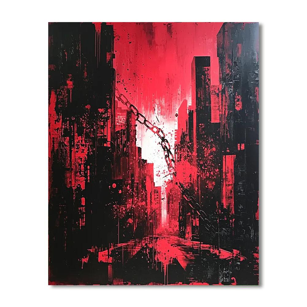 Banksy Inspired Whispers Of Rebellion  DIY Paint By Numbers