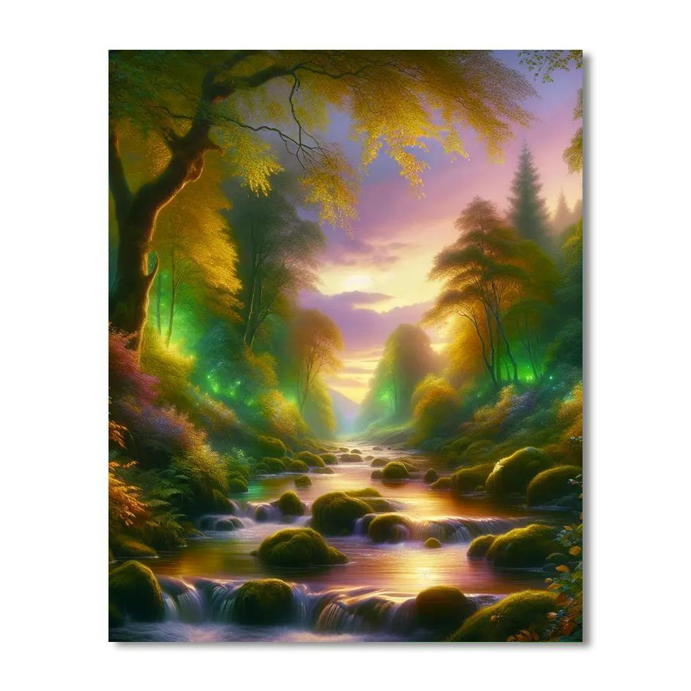 Mystical Glen Paint By Numbers Kits
