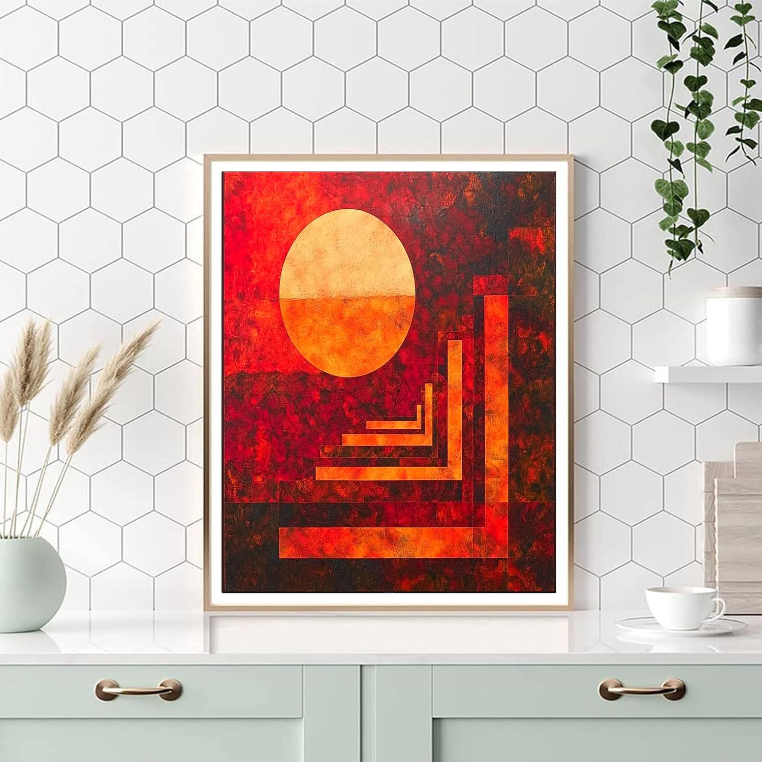 Frida Kahlo Inspired Embering Thoughts  Painting By Numbers Kit