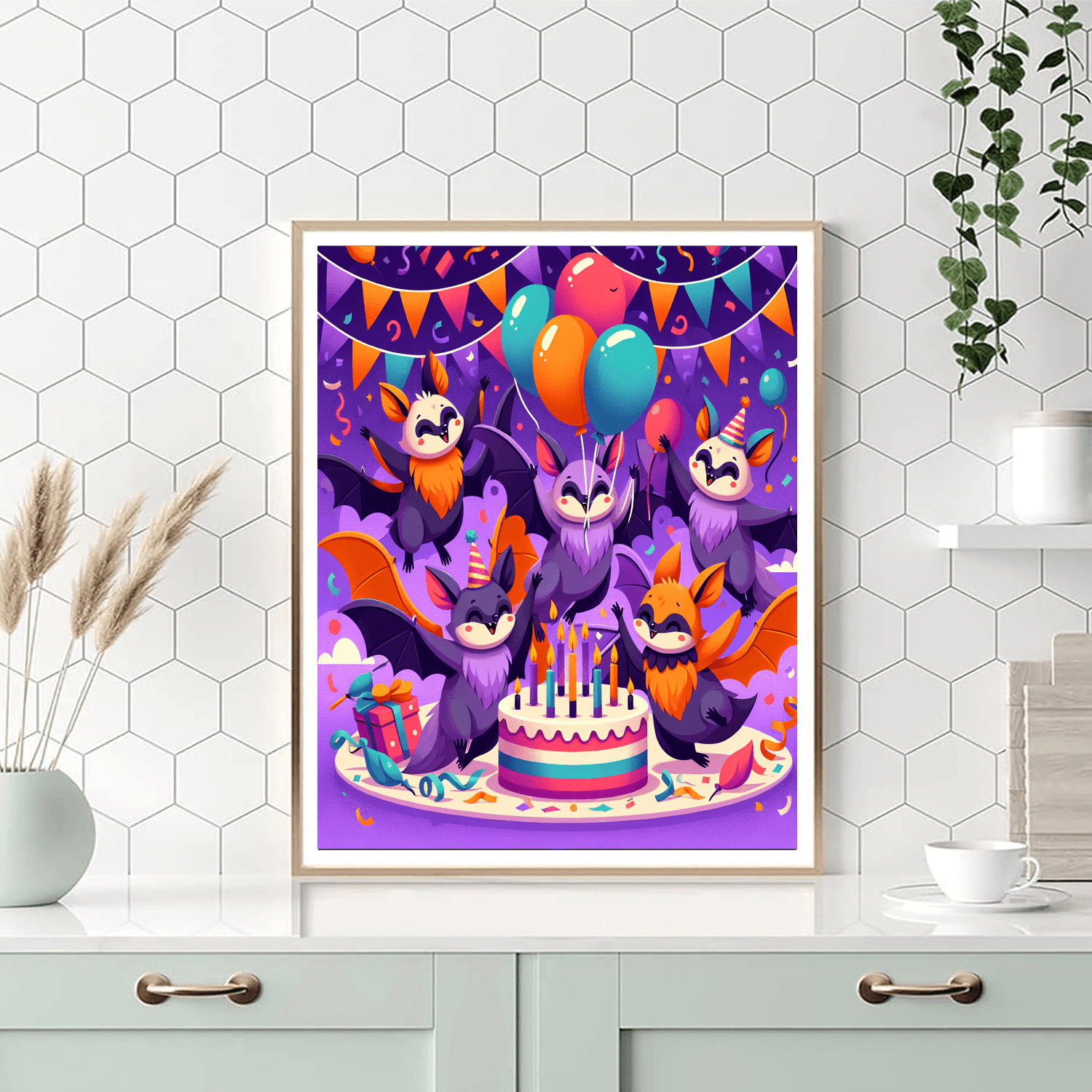 Flying Fox Fiesta Number Painting