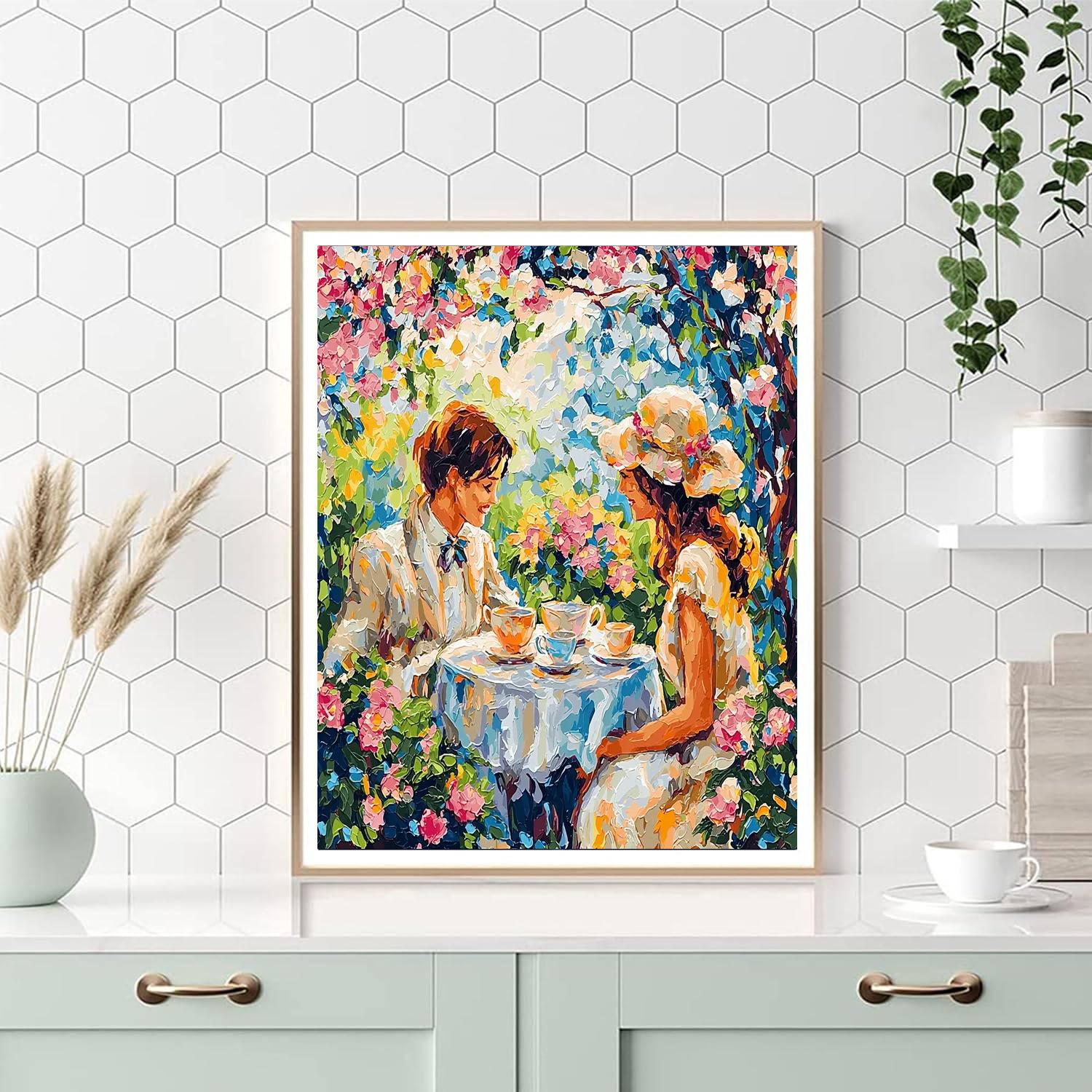 Cherished Afternoon Tea Paint By Number