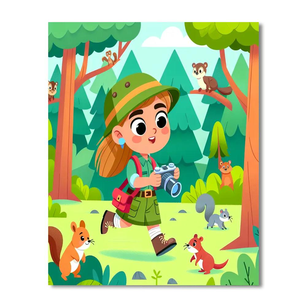 Forest Expedition Numbered Painting Kits
