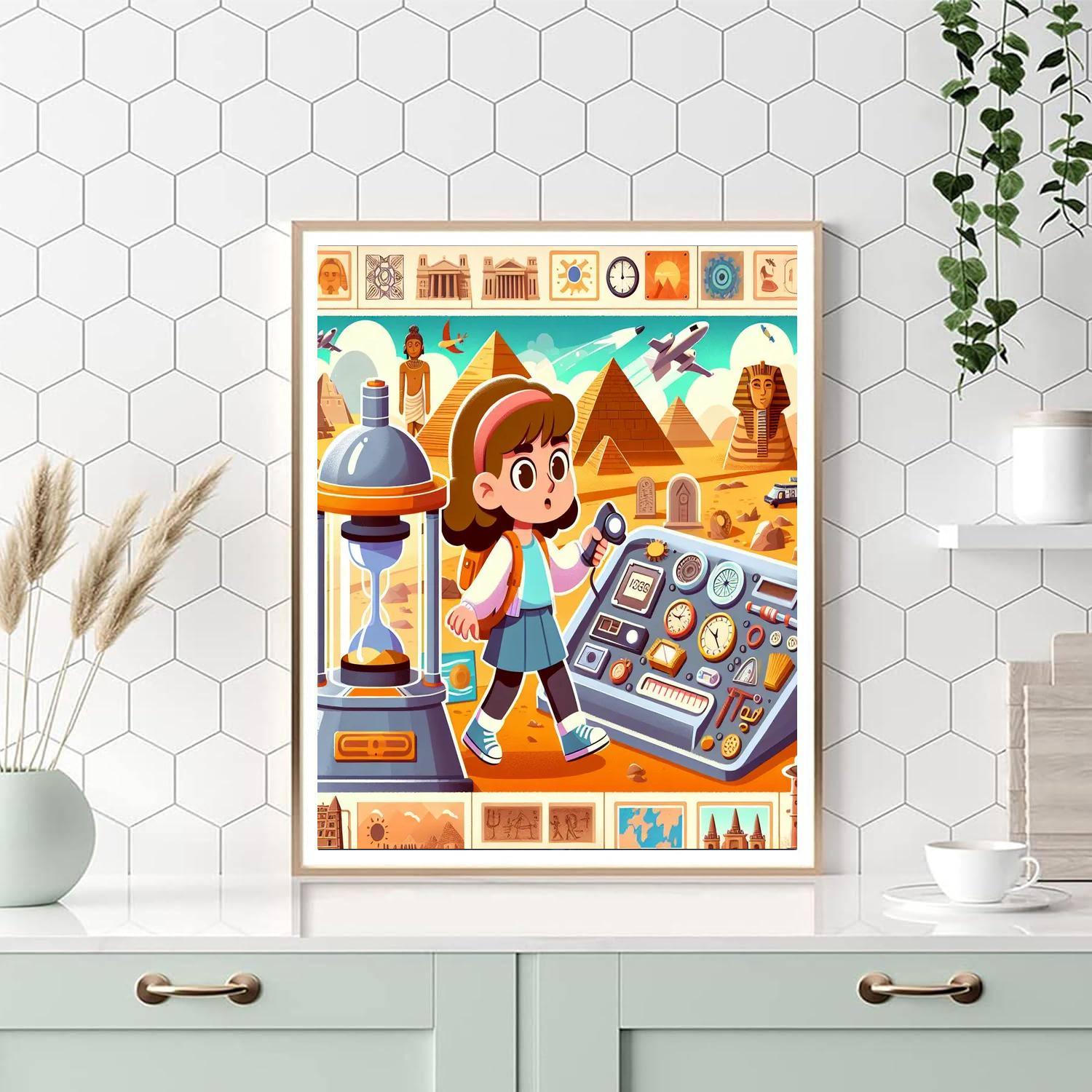 Historic Time Travelers Paint By Numbers Kits