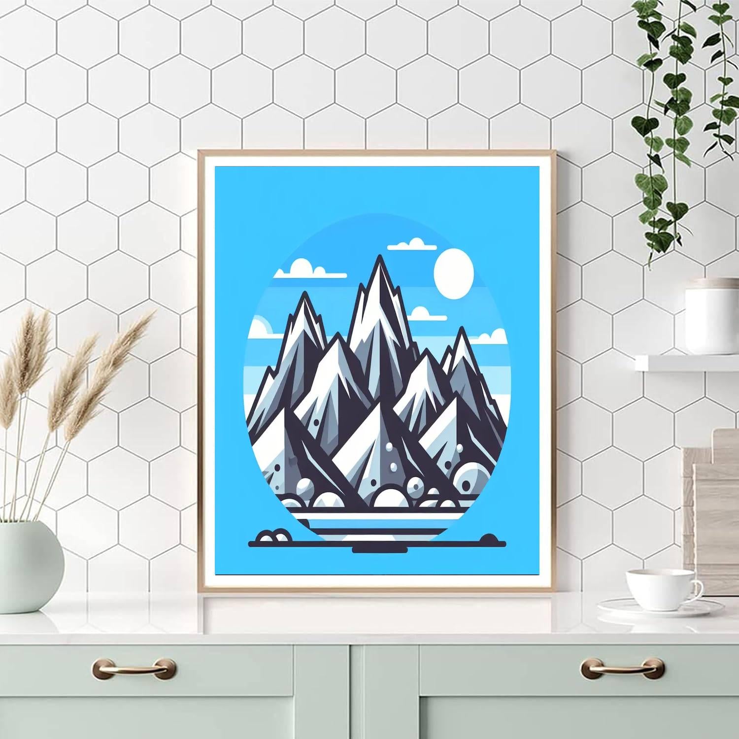 Rocky Mountains Numbered Painting Kits