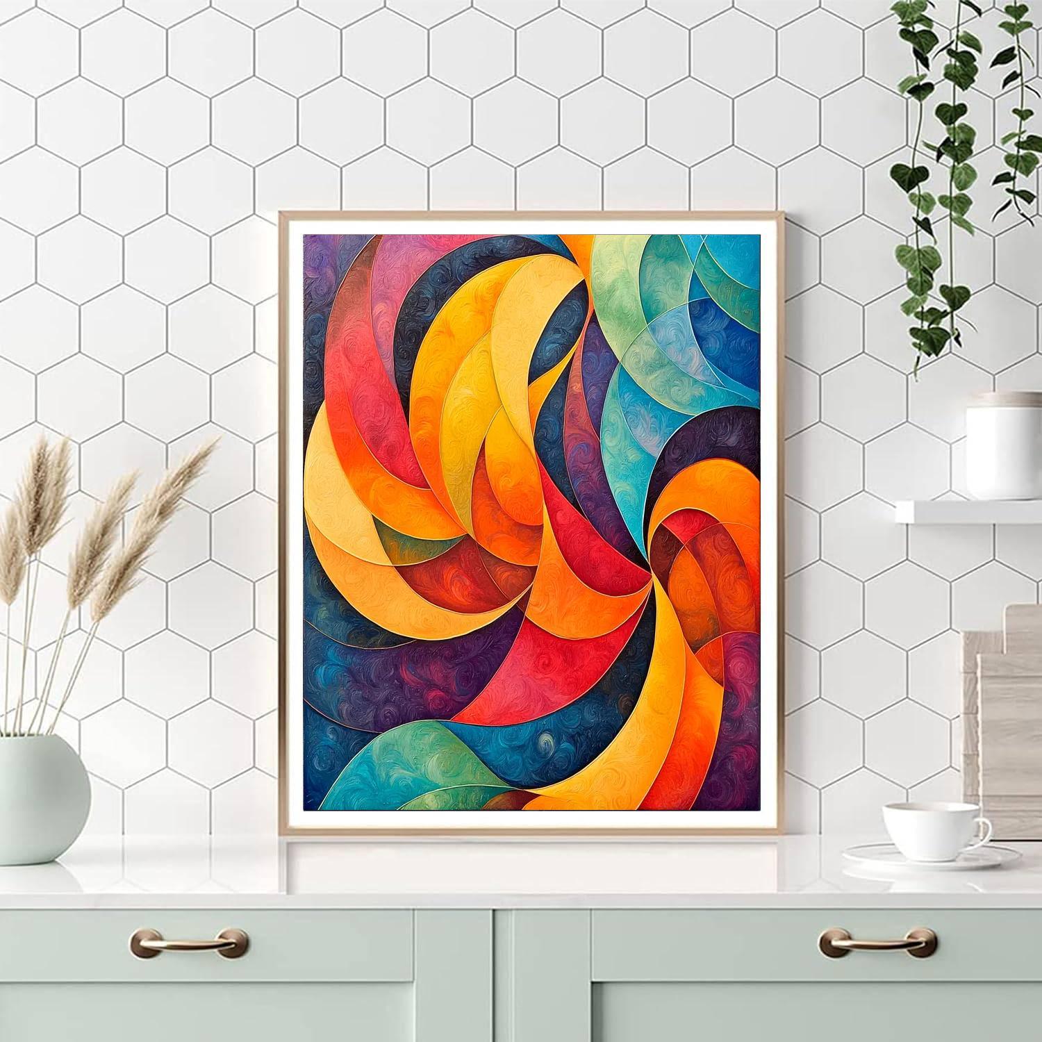 Michelangelo Inspired Mystical Aura  Paint By Numbers Kits