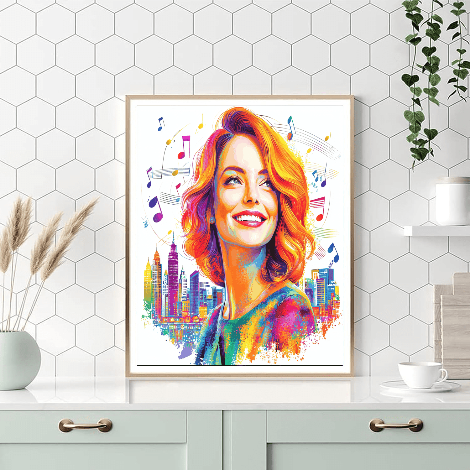 Emma Stone: The Sparkling Star Of La La Land Paint By Numbers Kits