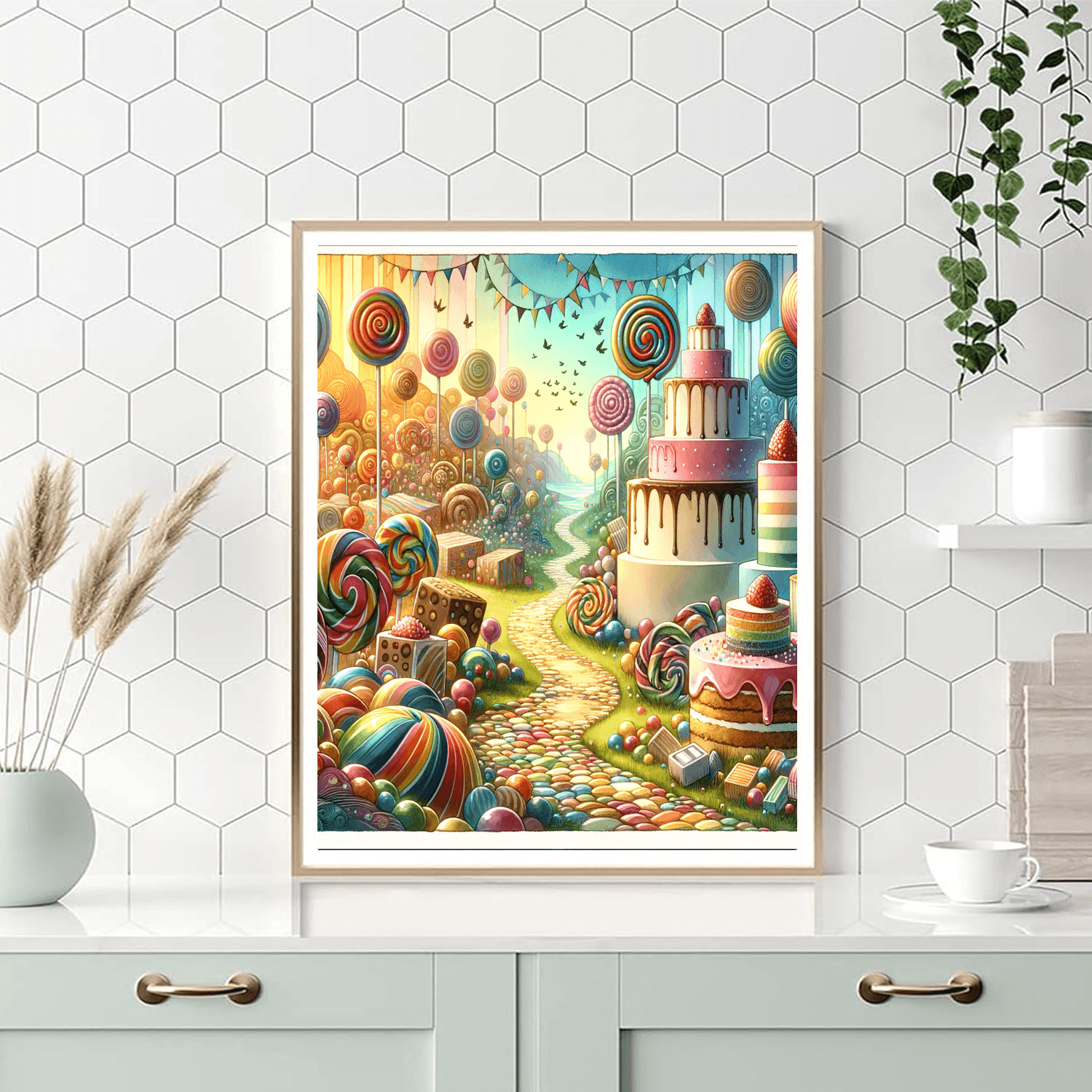 Adventures In Candy Land Paint By Numbers Kits