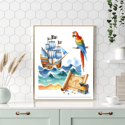 Ocean Voyage Journey Paint By Numbers Kits