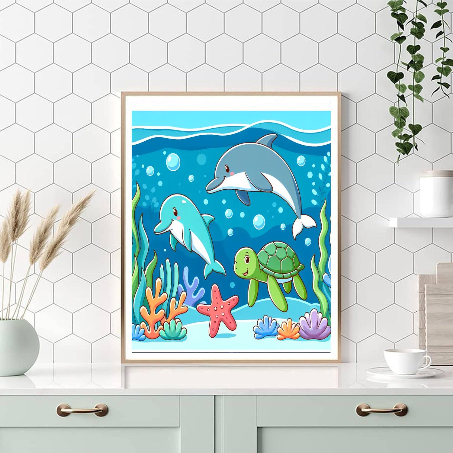 Underwater World Expedition Paint By Numbers Kits