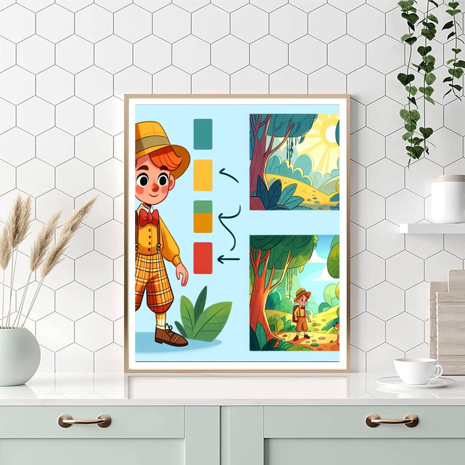 Mickey's Timeless Adventure Paint By Number