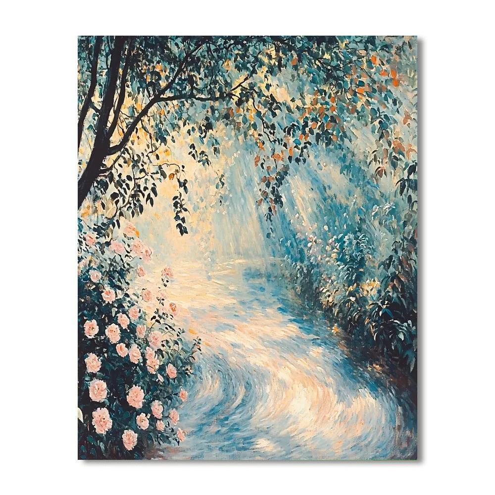 Edgar Degas Inspired Whispering Garden Harmony  Painting By Numbers Kit
