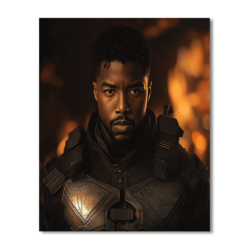 Michael B. Jordan: Rising Star In The Arena Of Legends Paint By Color