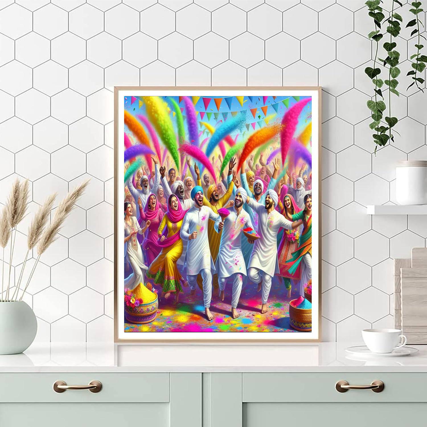 Carnival Of Colors - India DIY Paint By Numbers