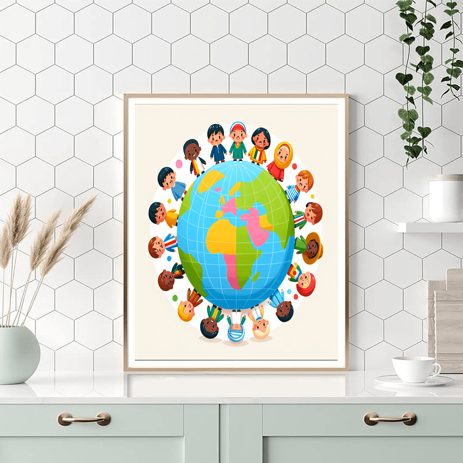 Around The World Voyage Paint By Numbers