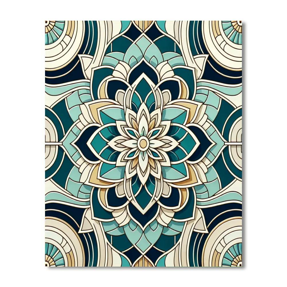 Harmonious Patterns Numbered Painting Kits