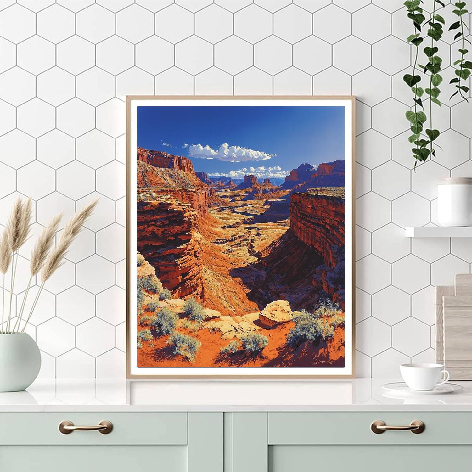 Capitol Reef National Park - Utah, Usa DIY Paint By Numbers