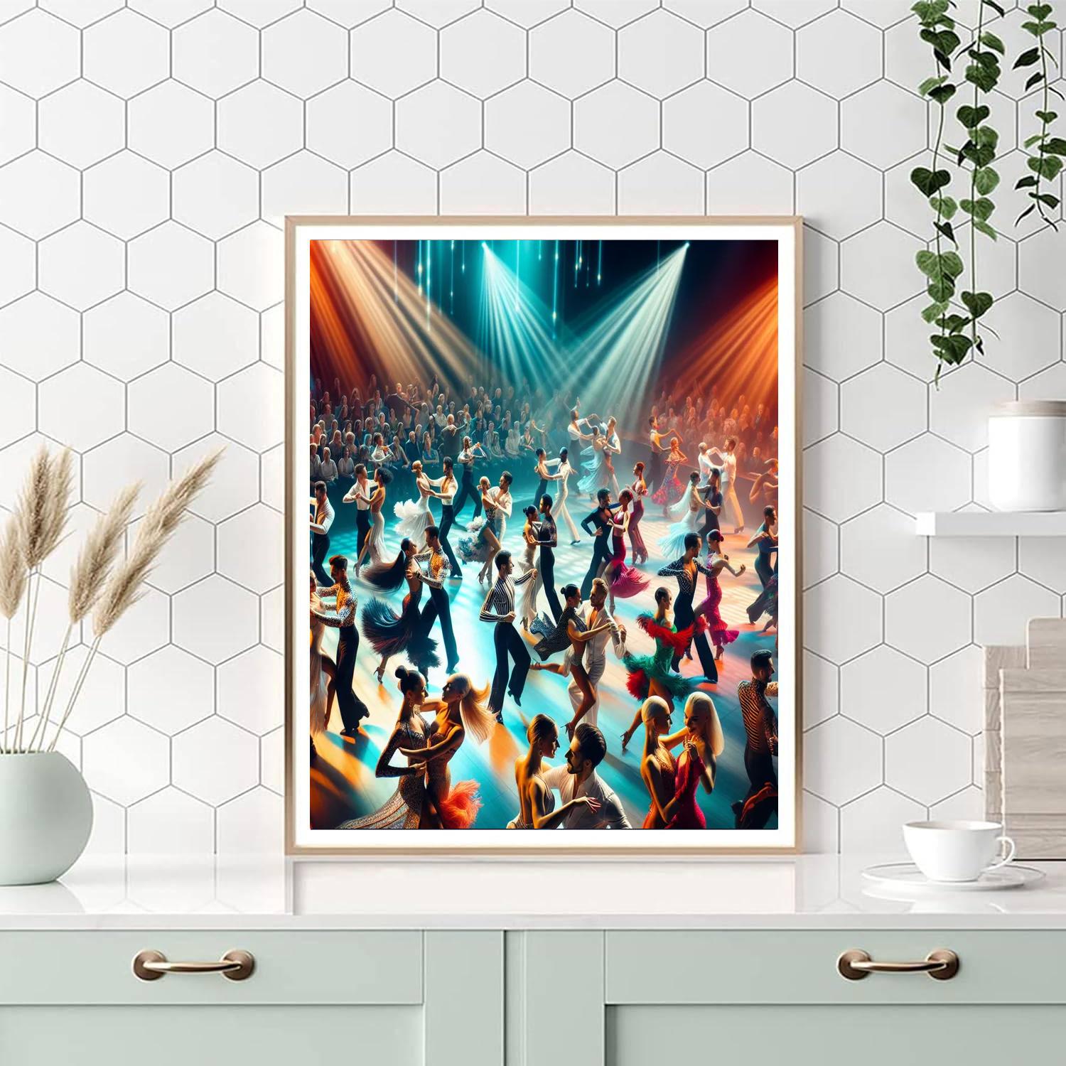 World Salsa Championship DIY Paint By Numbers