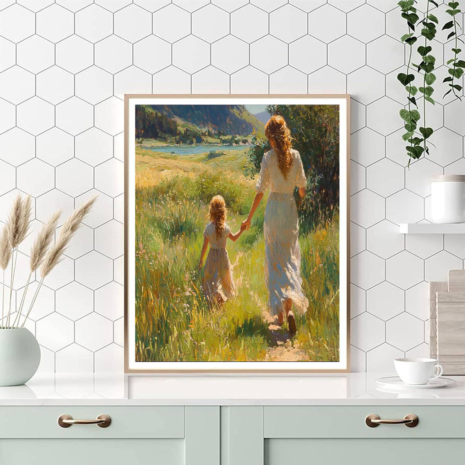 The Power Of A Mother’s Hand Paint By Color