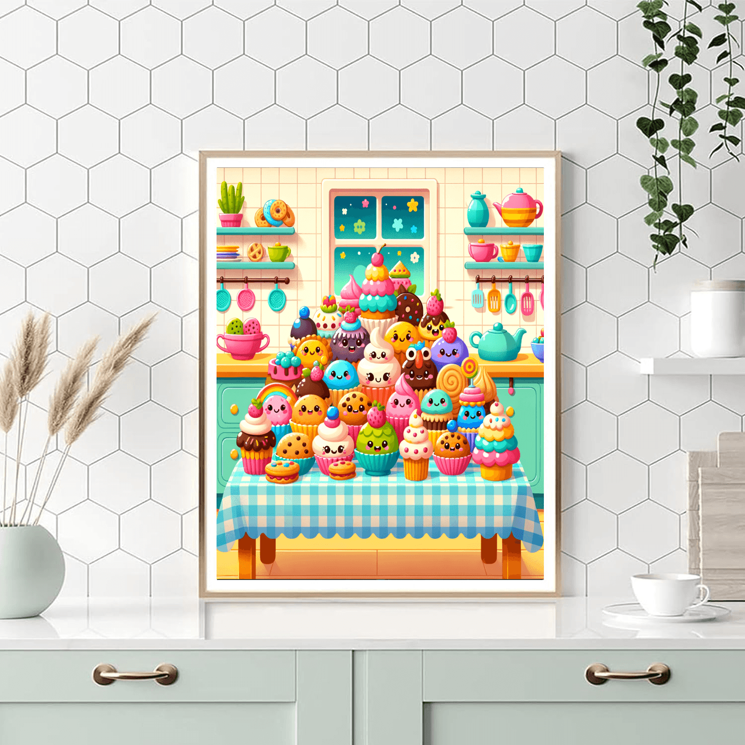 Sweet Tooth Dessert DIY Paint By Numbers