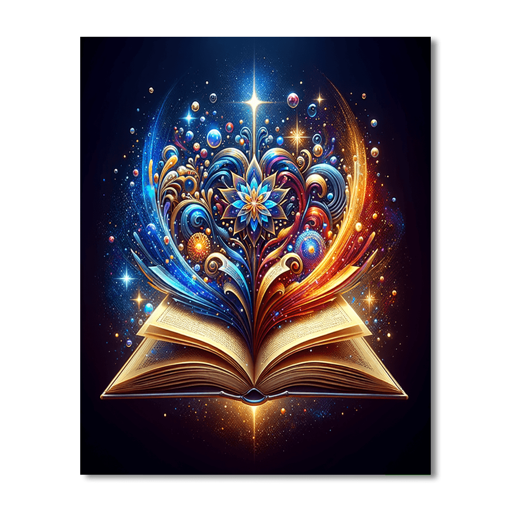 Mystical Book Of Tales Paint By Number