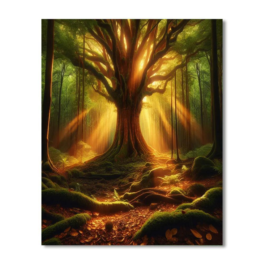 Majestic Tree Of Life DIY Paint By Numbers