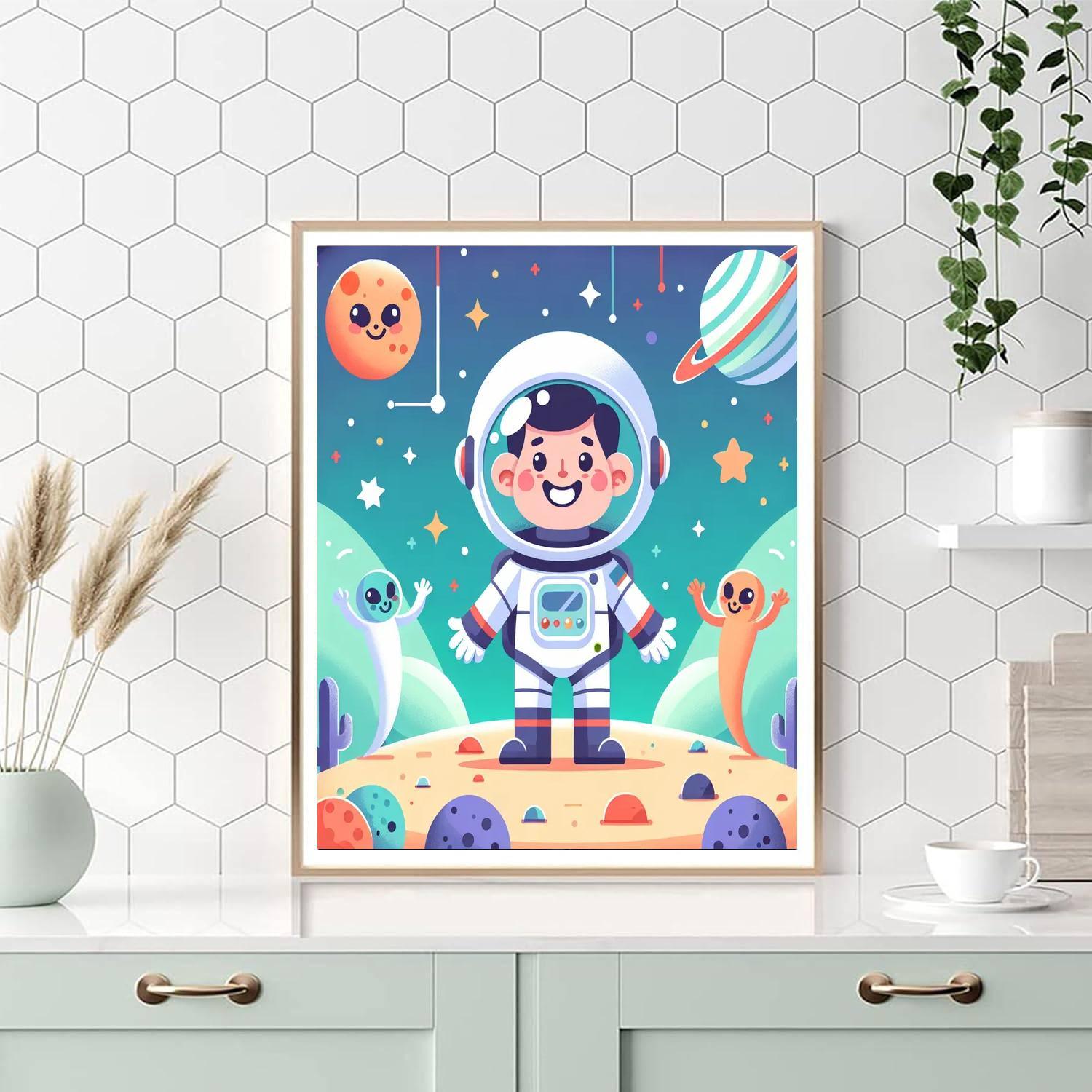 Space Fantasy Adventure Paint By Numbers Kits
