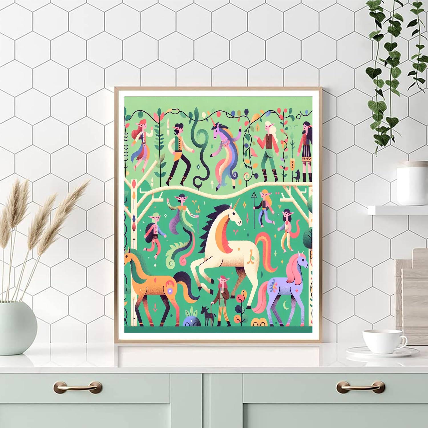 Mystic Forest Tales Painting By Numbers Kit
