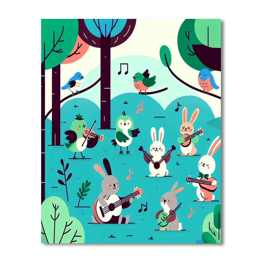 Sweet Forest Symphony Paint By Numbers