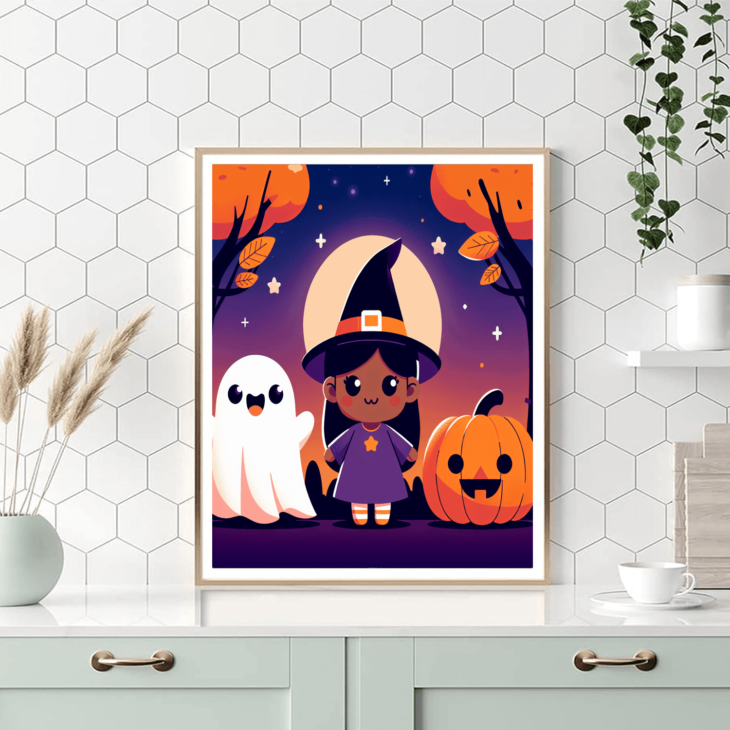 Fun Halloween Creatures Numbered Painting Kits