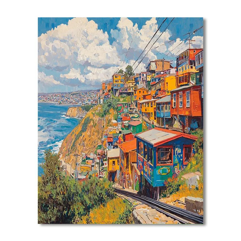 Valparaíso Numbered Painting Kits