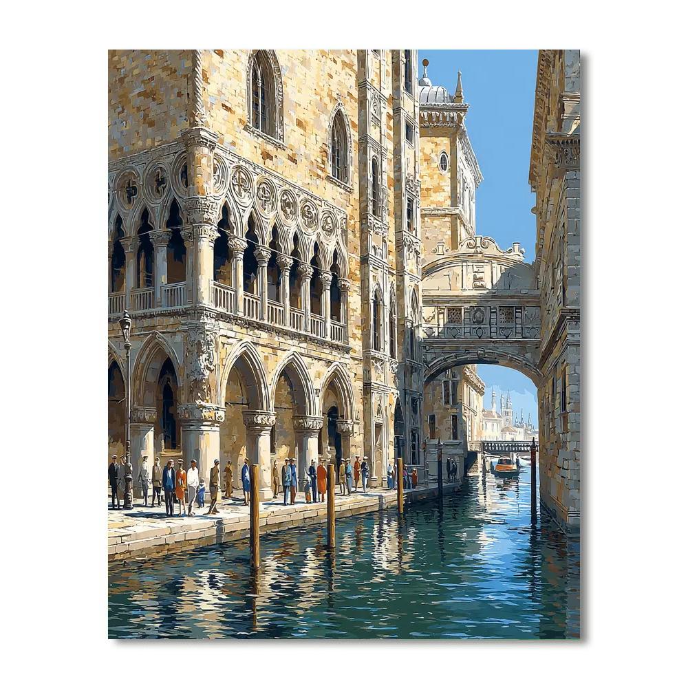 Palazzo Ducale DIY Paint By Numbers