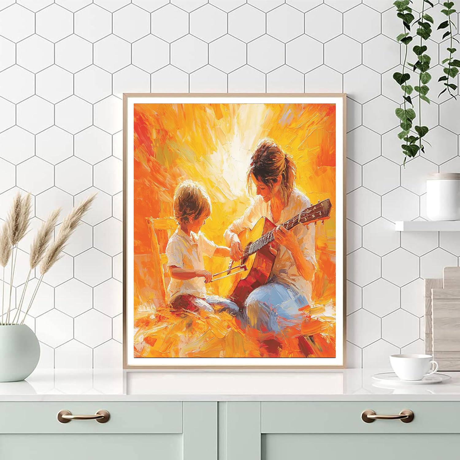 The Sweet Sound Of Laughter Paint By Color