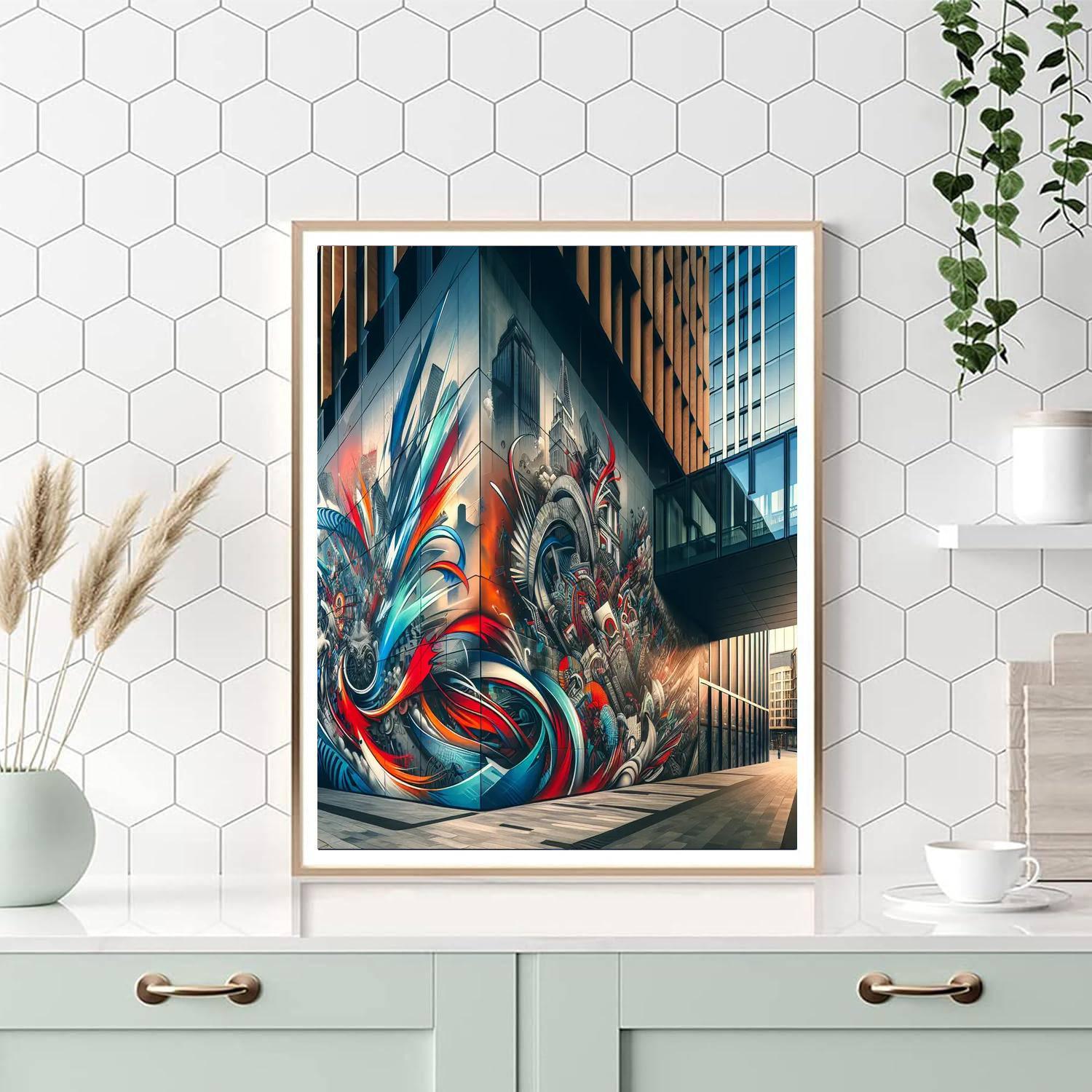 Modern Urban Street Art Paint By Numbers Art