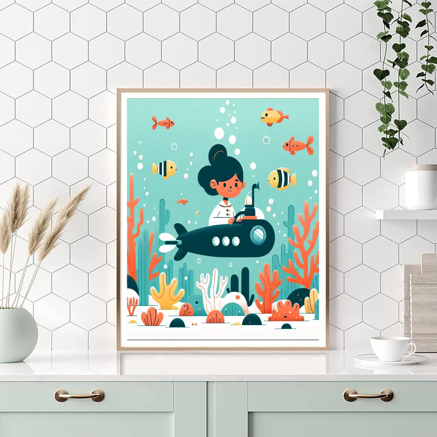 Ocean Odyssey Expedition DIY Paint By Numbers