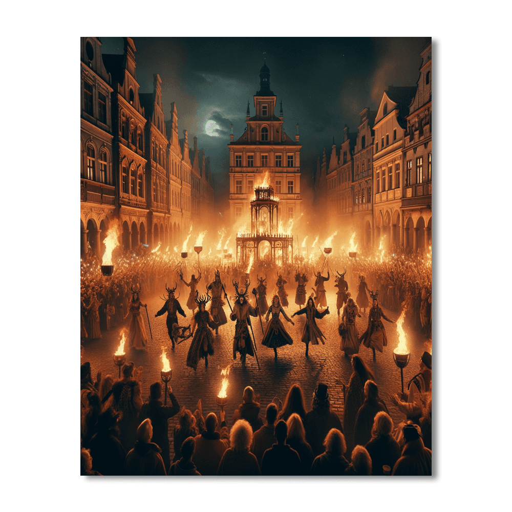 Beltane Fire Festival Paint By Number