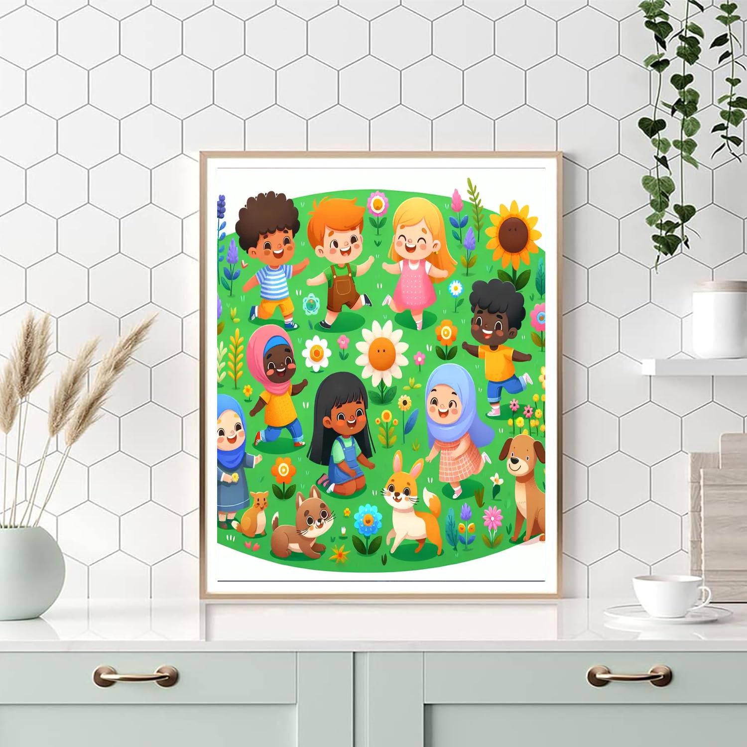 Enchanted Meadow Adventure Paint By Number