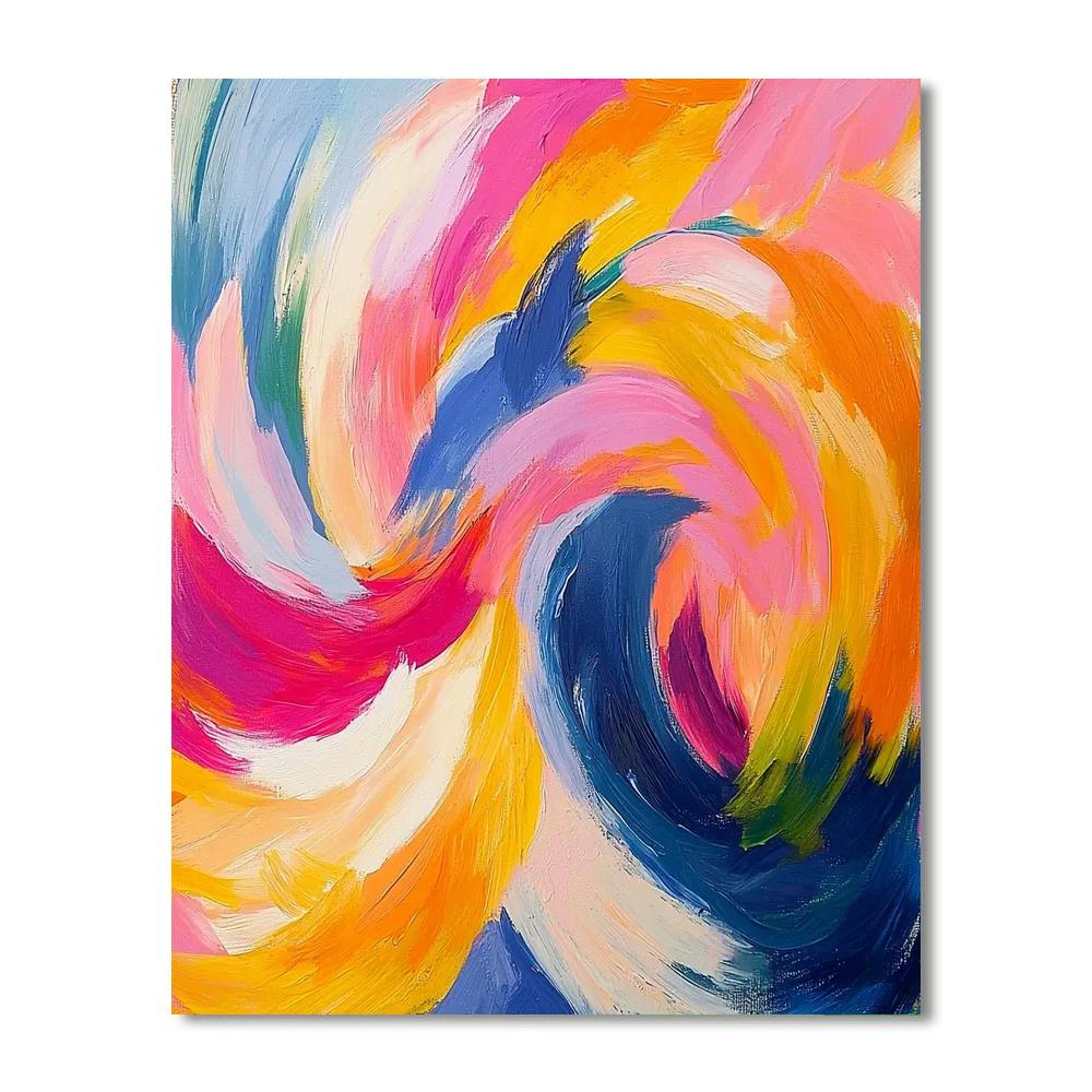 Edgar Degas Inspired A Dance Of Colors  Painting Number Kit